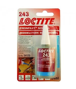 Frein Filet Moyen Loctite 243 de 24ml Gamme pro