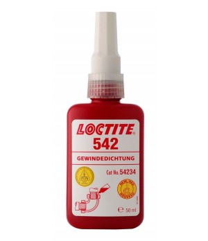 Liquide d'étanchéité pour tuyaux pour l'étanchéité des filetages Loctite 542 de 10ml