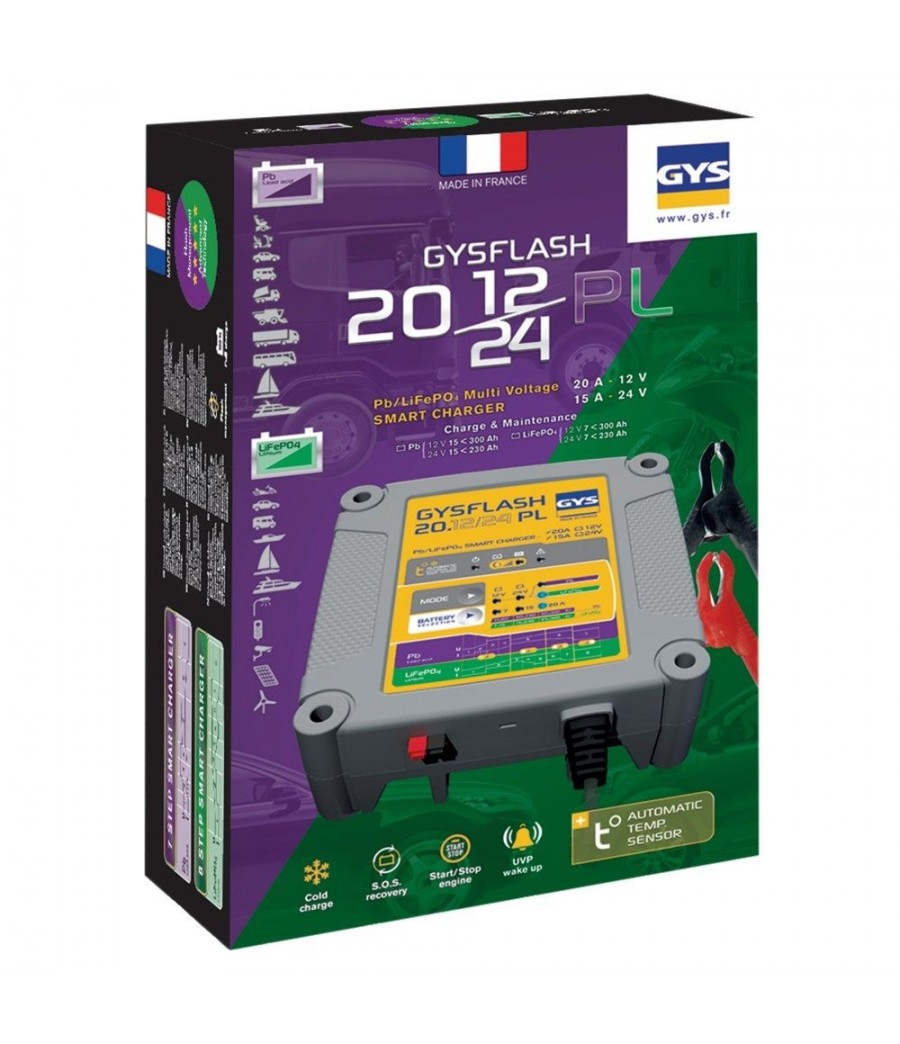 Chargeur de batterie 12 / 24 V 15 - 300 Ah