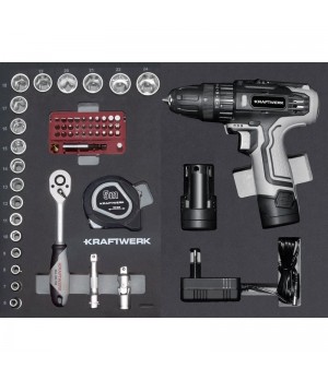 Coffret d’outils B147, 3/8" 97 pcs avec Powertool Kraftwe Kraftwerk