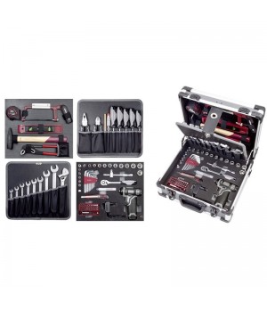 Coffret d'outils B152, 1/4"+3/8" 104 pcs Kraftwerk