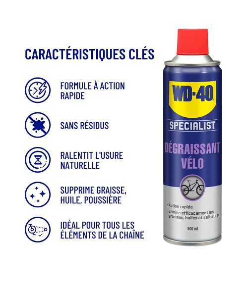 WD40 Specialist Nettoyant contact wd40 250ml