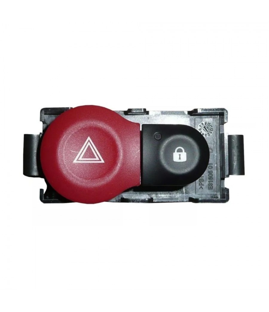 Bouton de warning et verrouillage Clio 3 phase2 modus 8200214896 8200214896A 252103766R