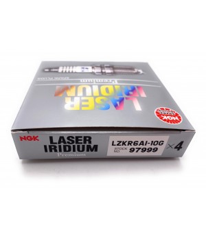 Lot de 4 bougies D'allumage iridium NGK LZKR 6 AI-10G