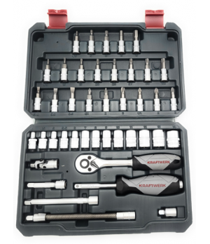 Coffret de douilles Basic-Line 1/4" 42 pcs KRAFTWERK