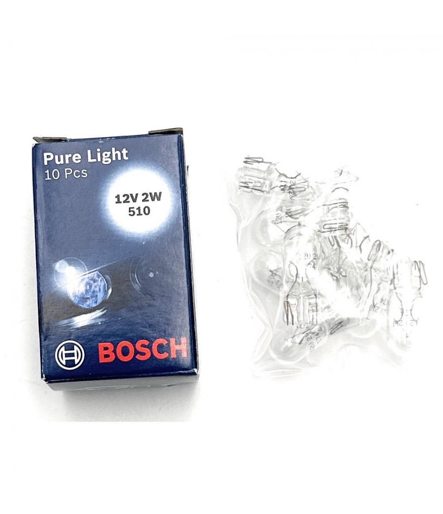 Bosch Lampes Pure Light 2W 12V 2W x10 1987302223