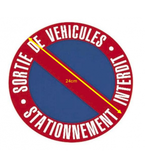 Disque de stationnement interdit