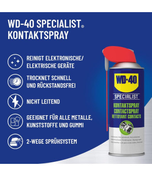 WD40 Nettoyant contact Specialist  wd40 400ml wd 40 nett contact wd40 specialist