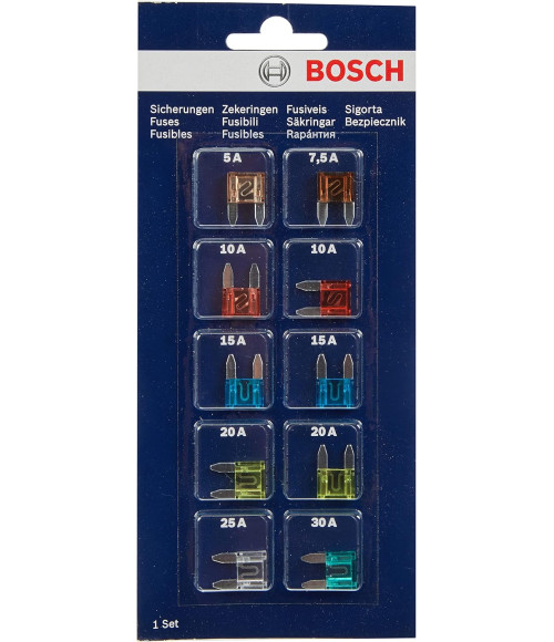 Bosch mini fusible plats lot de 10 fusibles 1987529038